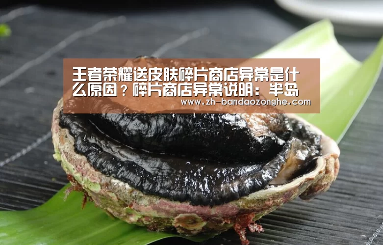王者荣耀送皮肤碎片商店异常是什么原因?碎片商店异常说明:半岛综合(图2) 半岛综合